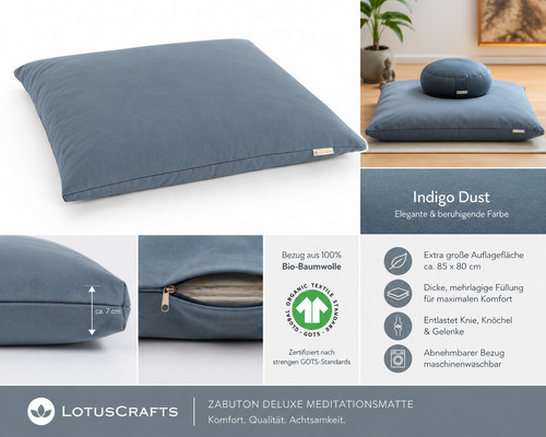Lotuscrafts zabuton deluxe - zabuton,