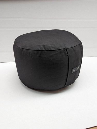 Schwarz yoga kissen bezüge - schwarz,