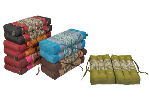 Thai sitzkissen 40x40 kapok - thai,